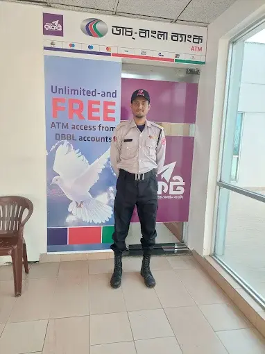 King Force Guard Service in Bank ATM BOOTH
